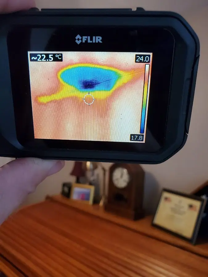 Thermal imaging inspection for water damage in Scottsboro